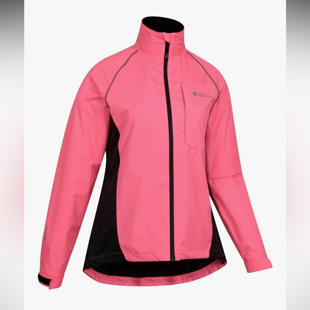 MOUNTAIN WAREHOUSE‎ Adrenaline Iso-Viz Waterproof Pink Sports Jacket Size 6